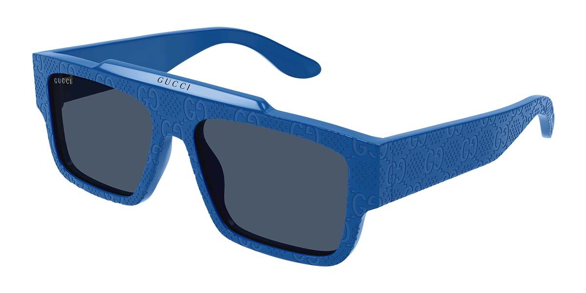 Gucci GG1460S 008, Blue frame, Blue lenses