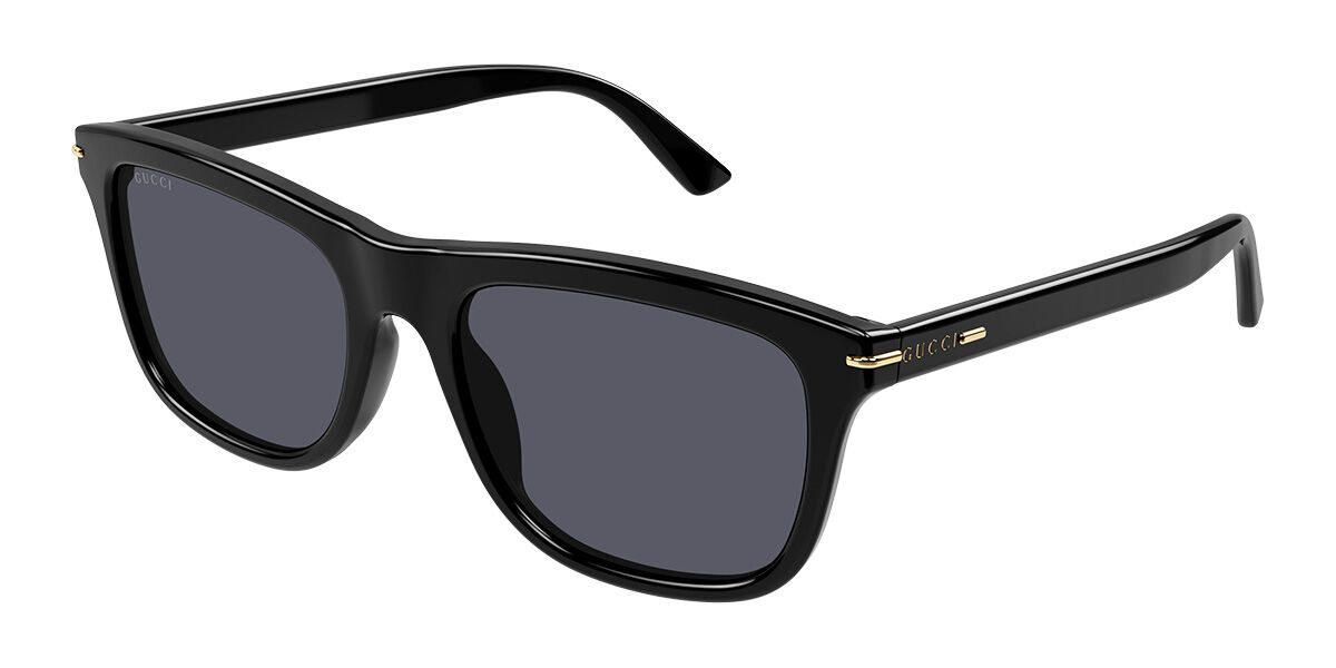 Gucci GG1444S 001, Black frame, Grey lenses