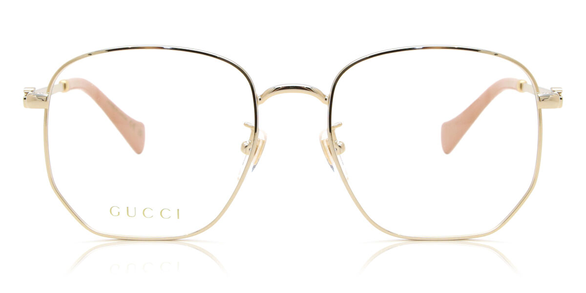 Gucci GG1420OK Asian Fit 003, Gold frame