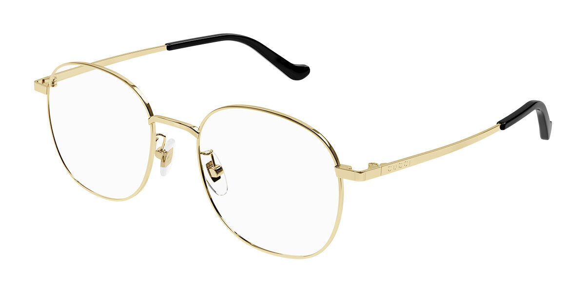 Gucci GG1469OA Asian Fit 001, Gold frame