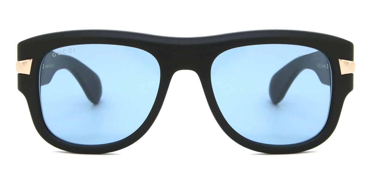 Gucci GG1517S 002, Black frame, Blue lenses