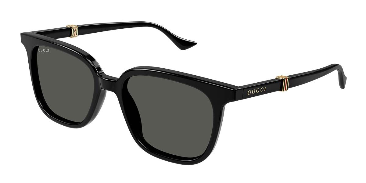 Gucci GG1493S 001, Black frame, Grey lenses