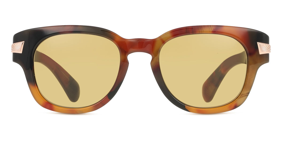 Gucci GG1518S 003, Tortoiseshell frame, Brown lenses