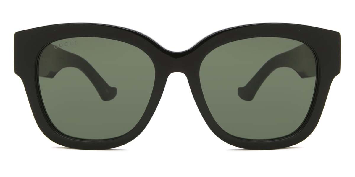 Gucci GG1550SK Asian Fit 001, Black frame, Grey lenses