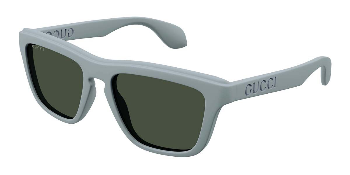 Gucci GG1571S 003, Blue frame, Green lenses