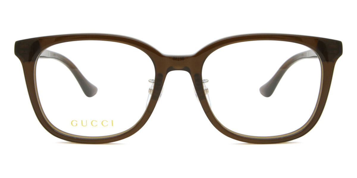 Gucci GG1500OK Asian Fit 004, Brown frame