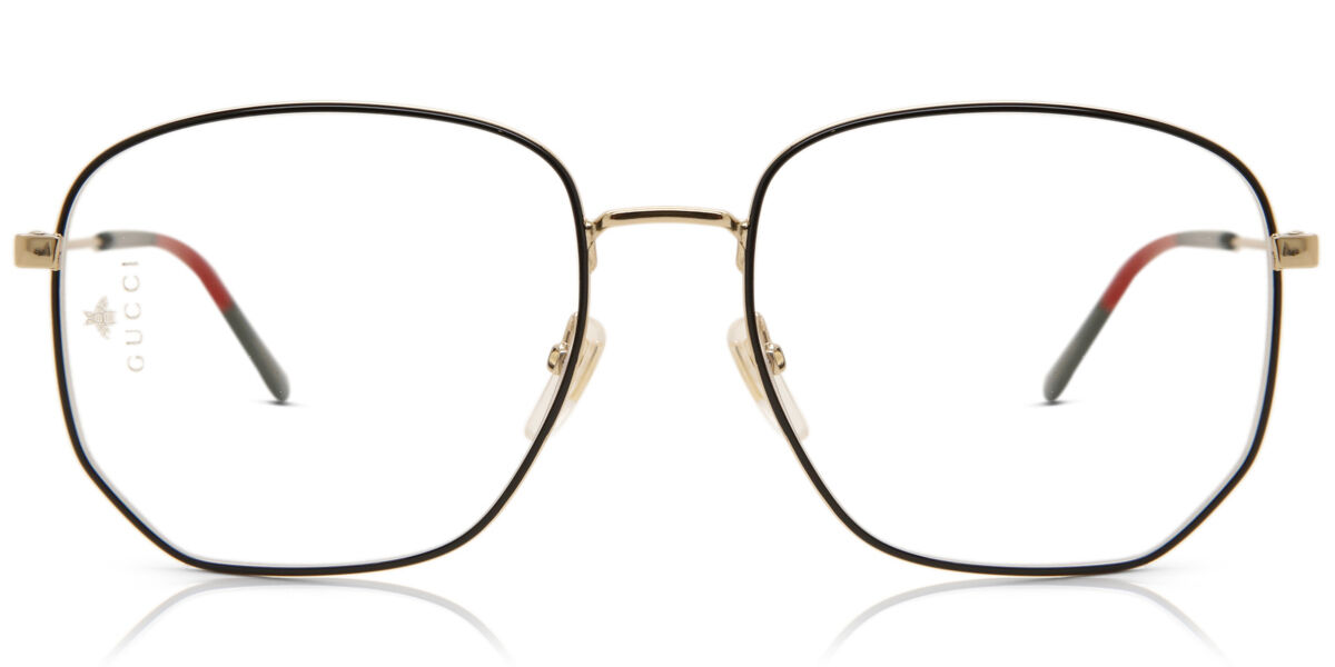 Gucci GG0396O 001, Gold frame