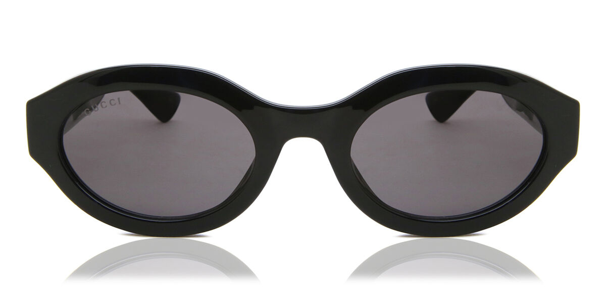 Gucci GG1579S 001, Black frame, Grey lenses