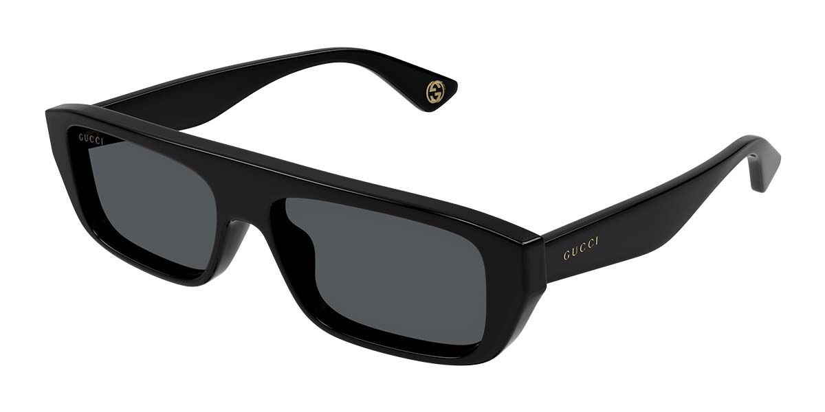 Gucci GG1617S 001, Black frame, Grey lenses