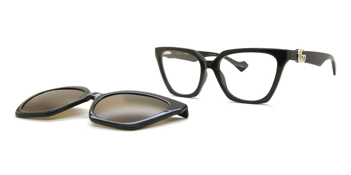 Gucci GG1542S With Clip-On 001, Black frame
