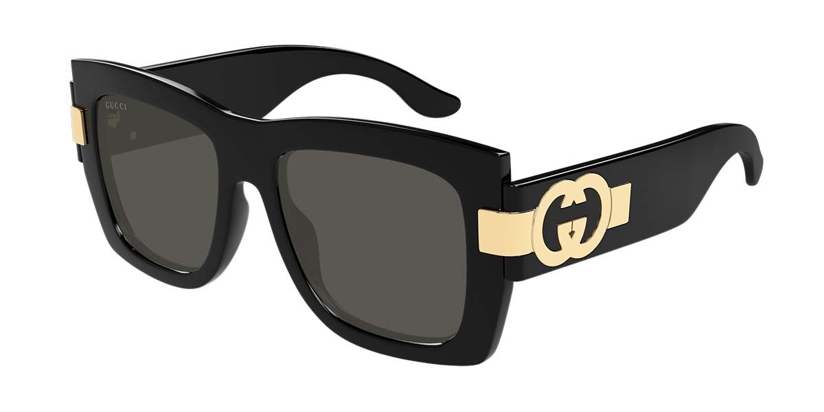 Gucci GG1688S 001, Grey lenses
