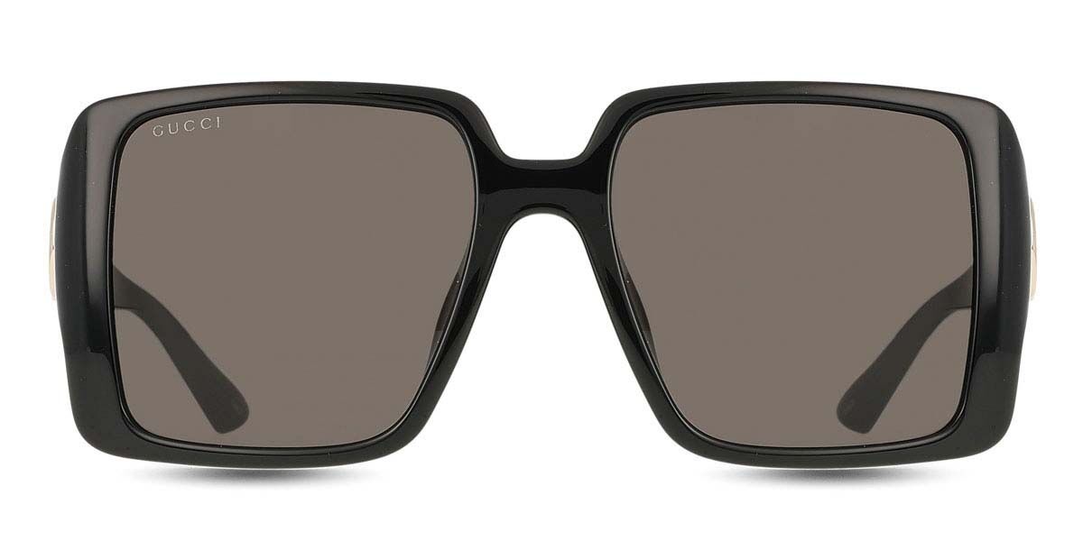 Gucci GG1692SA Asian Fit 001, Black frame, Grey lenses
