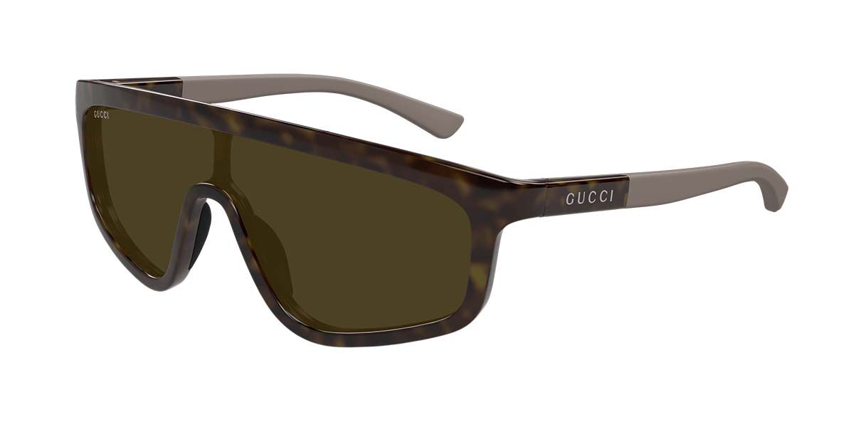 Gucci GG1736S 002, Tortoiseshell frame, Brown lenses