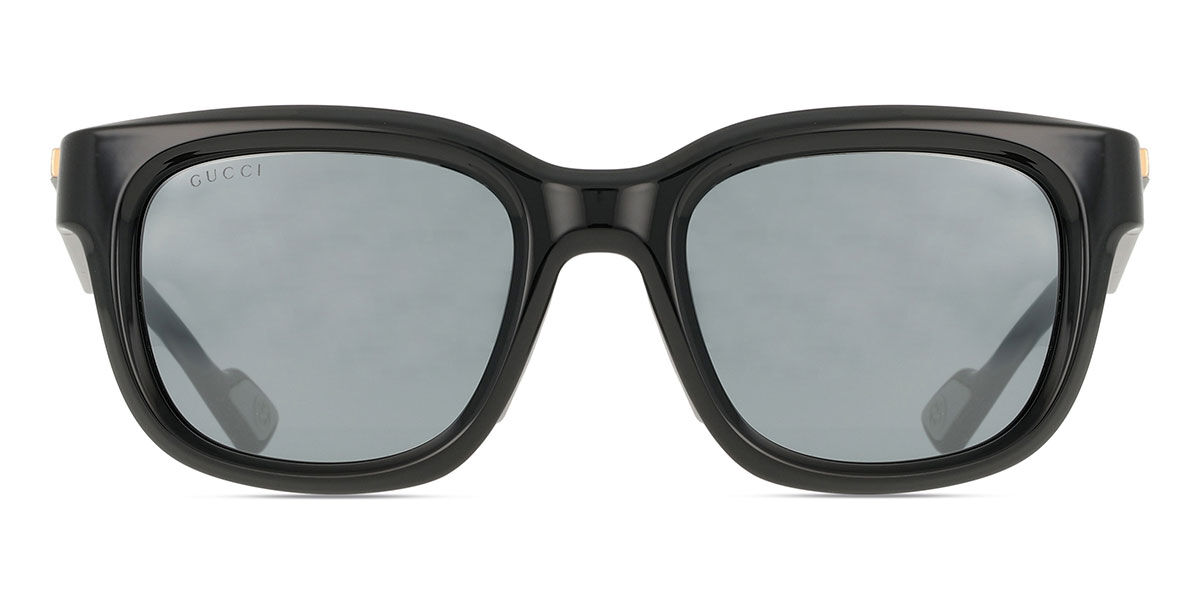 Gucci GG1621SA Asian Fit 001, Black frame, Gradient Grey lenses