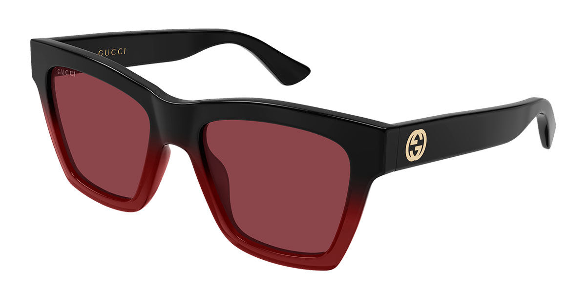 Gucci GG1714S 009, Red frame, Red lenses