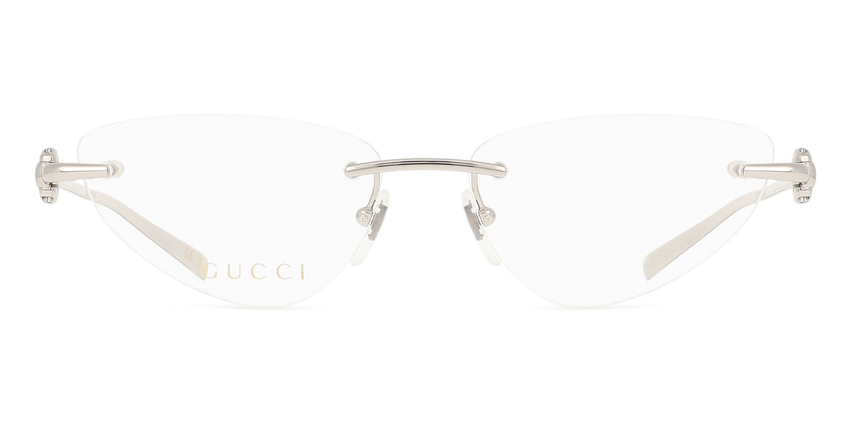 Gucci GG1702O 001, Silver frame