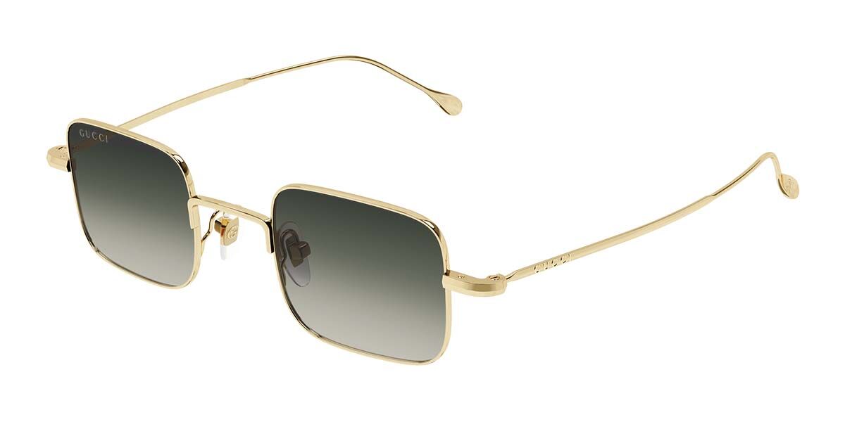 Gucci GG1813S 001, Gold frame, Grey lenses