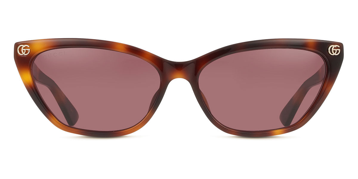 Gucci GG1815S 002, Tortoiseshell frame, Violet lenses