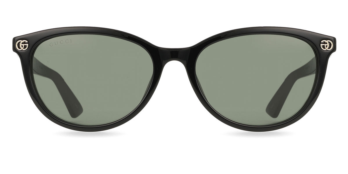 Gucci GG1818SK Asian Fit 001, Black frame, Grey lenses