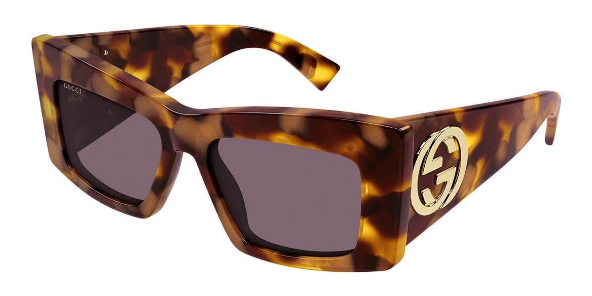 Gucci GG1842S 003, Tortoiseshell frame, Violet lenses