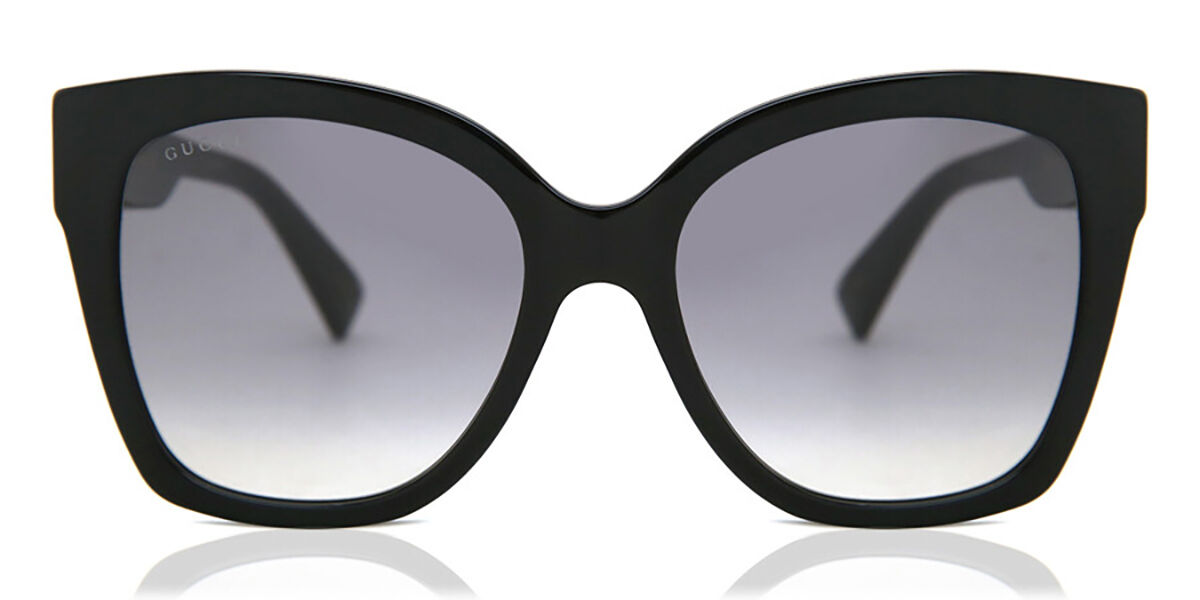 Gucci GG0459S 001, Black frame, Grey lenses