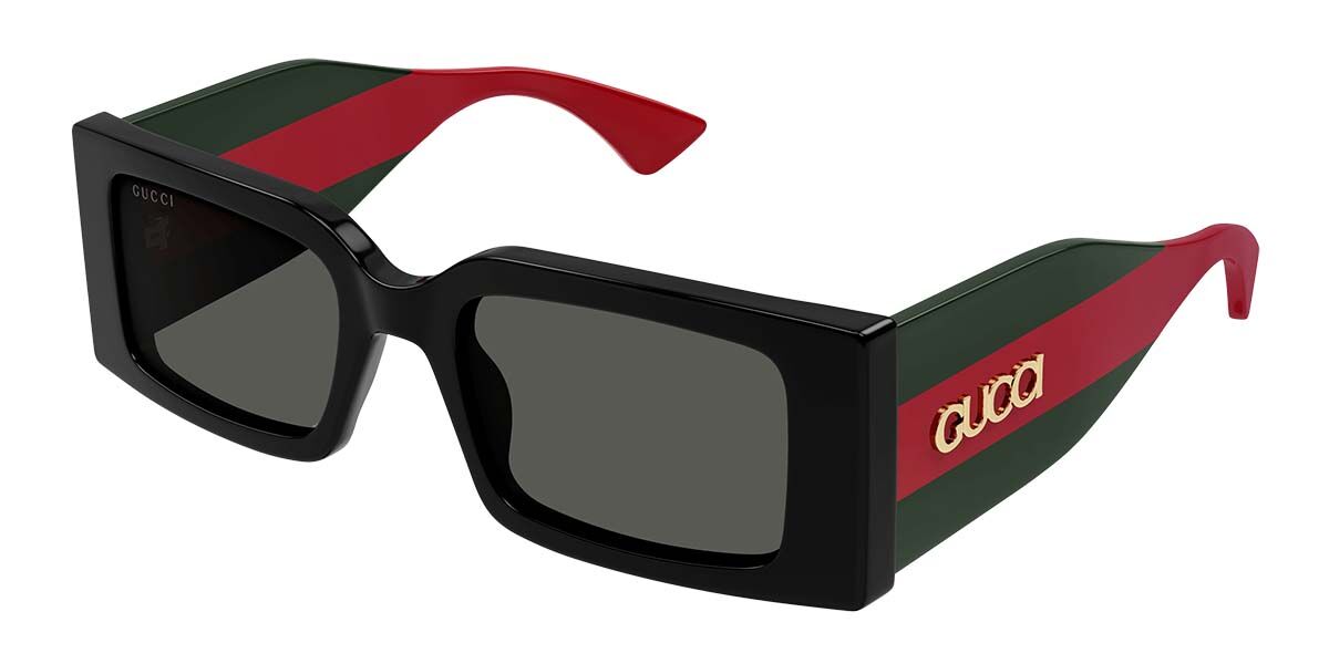 Gucci GG1860S 001, Black frame, Grey lenses
