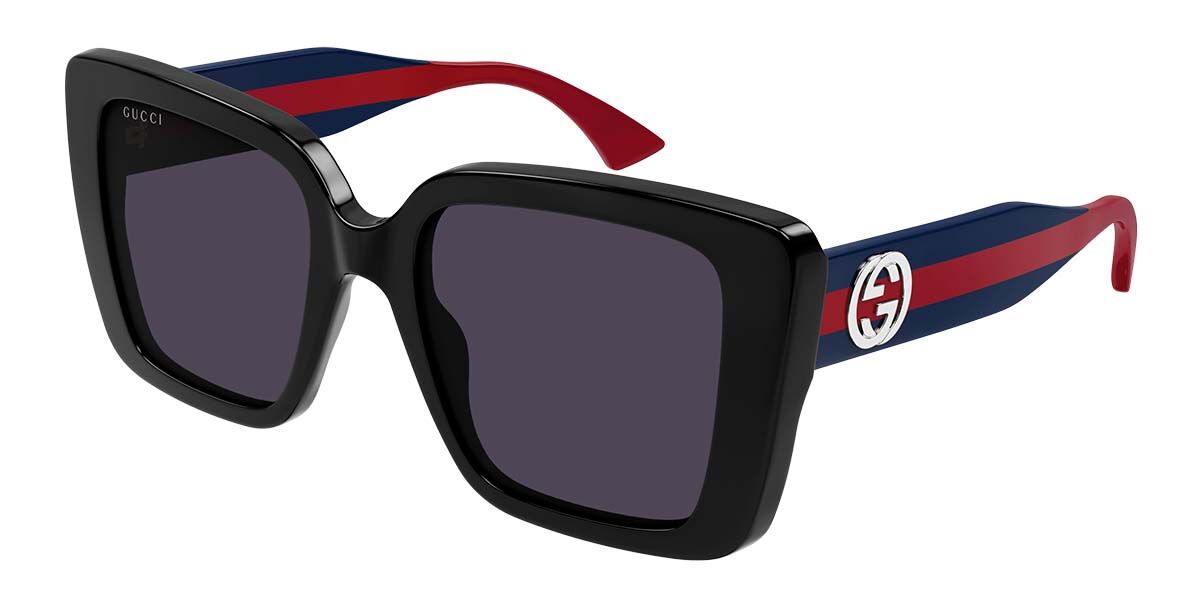 Gucci GG1861S 004, Black frame, Violet lenses