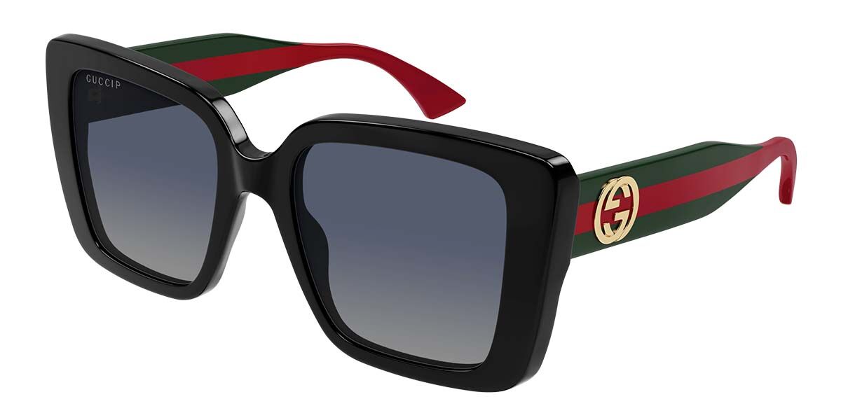 Gucci GG1861S 005, Black frame, Grey lenses