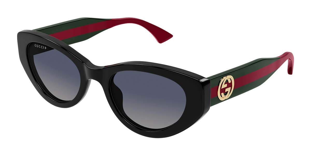 Gucci GG1862S 005, Black frame, Grey lenses