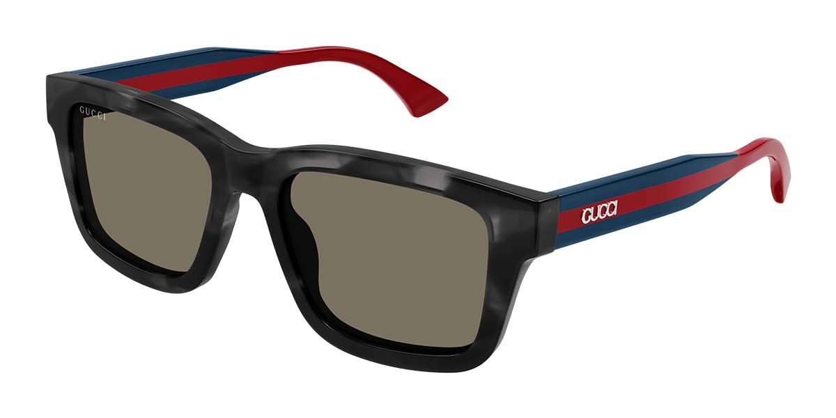 Gucci GG1869S 004, Tortoiseshell frame, Brown lenses