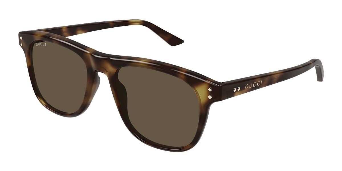 Gucci GG1893S 002, Tortoiseshell frame, Brown lenses