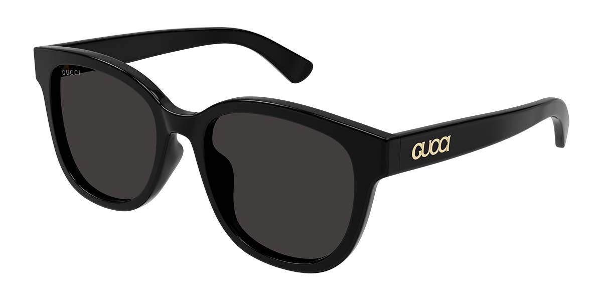 Gucci GG1797SK Asian Fit 001, Black frame, Grey lenses