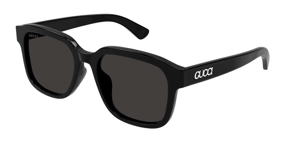 Gucci GG1798SA Asian Fit 001, Black frame, Grey lenses