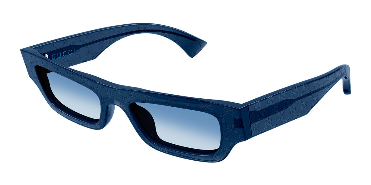 Gucci GG1839S 008, Blue frame, Gradient Blue lenses
