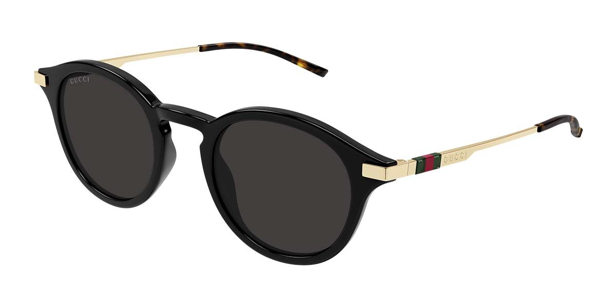 Gucci GG1890SA Asian Fit 001, Black frame, Grey lenses