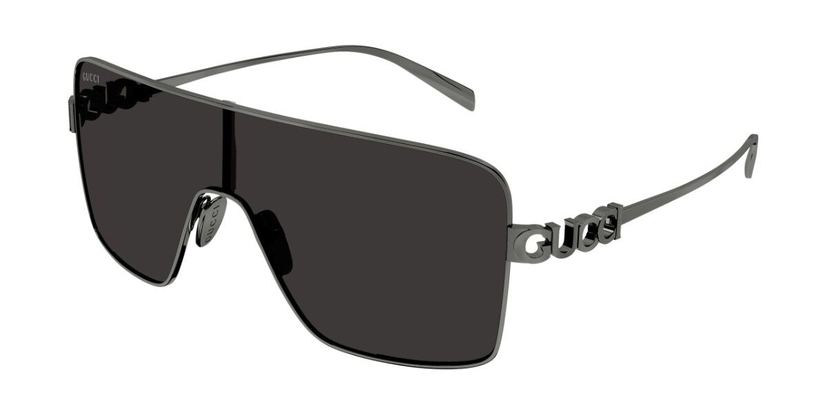 Gucci GG1936S 002, Silver frame, Grey lenses