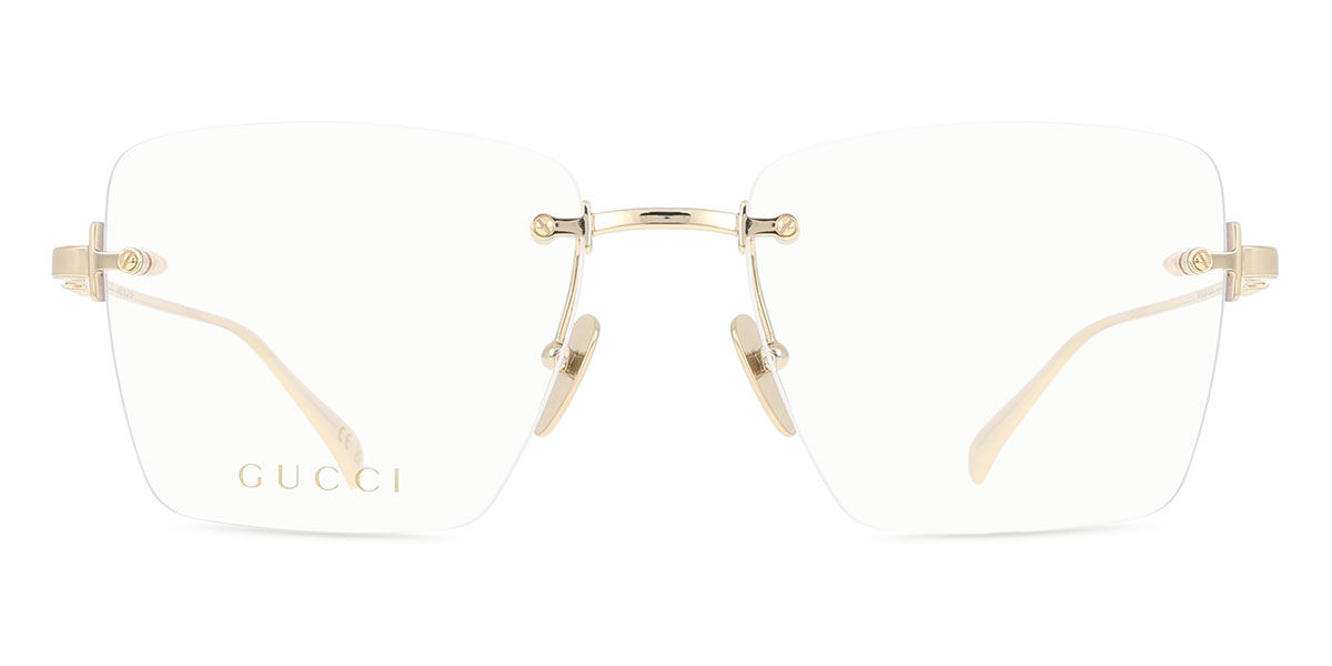 Gucci GG1938O 001, Gold frame