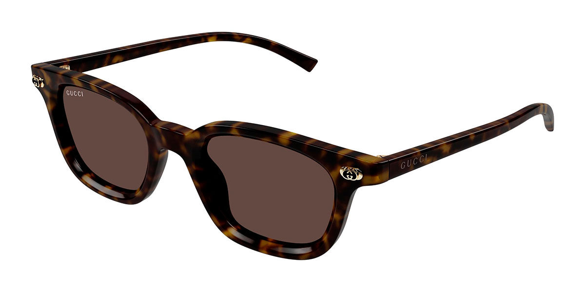 Gucci GG1946S 002, Tortoiseshell frame, Brown lenses