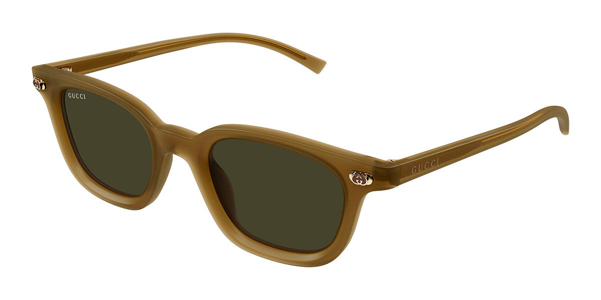 Gucci GG1946S 003, Brown frame, Green lenses