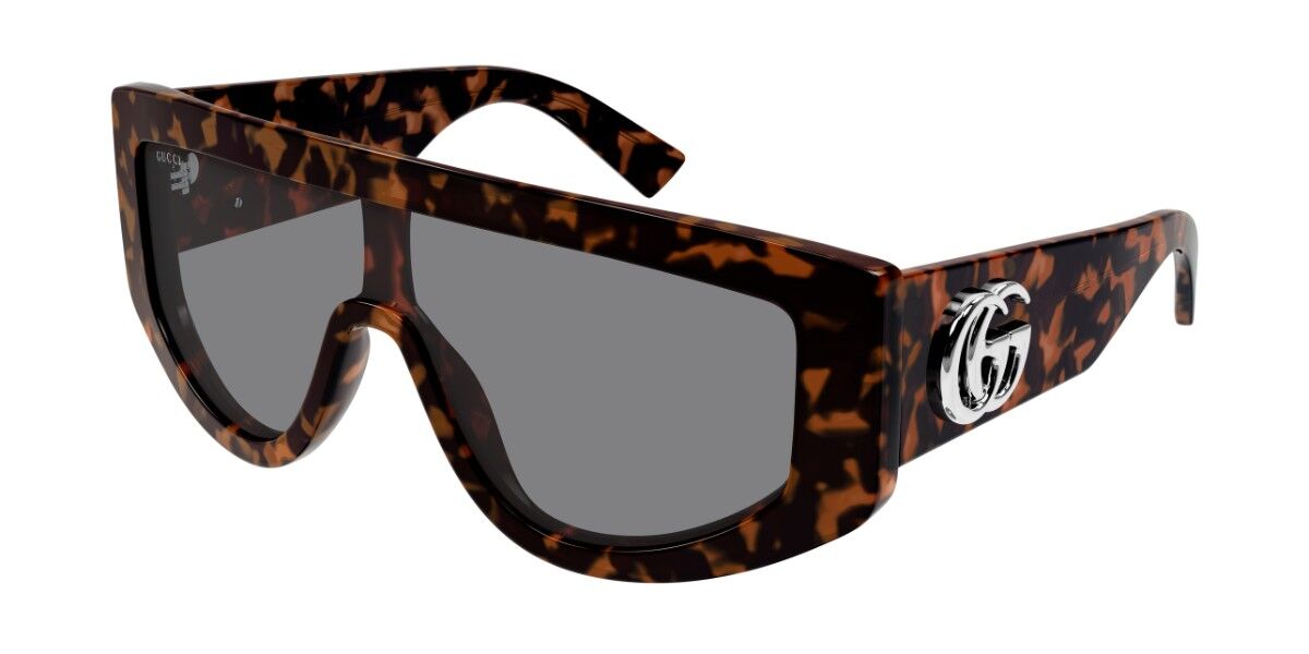 Gucci GG1950S 003, Tortoiseshell frame, Grey lenses