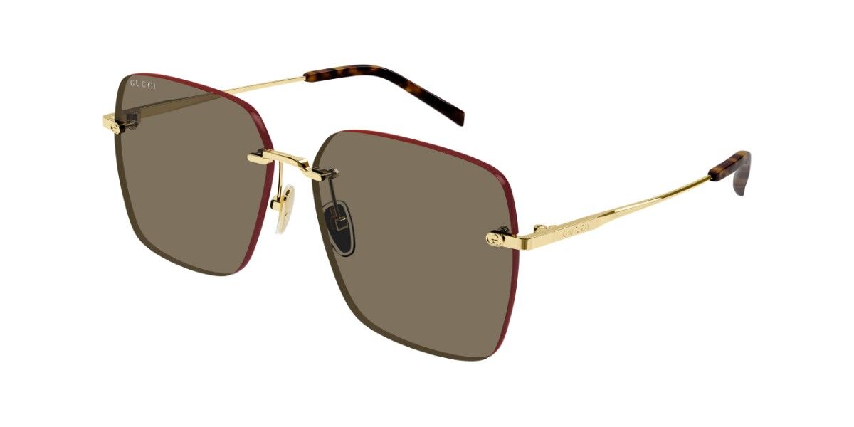 Gucci GG1955SA Asian Fit 002, Brown frame, Brown lenses