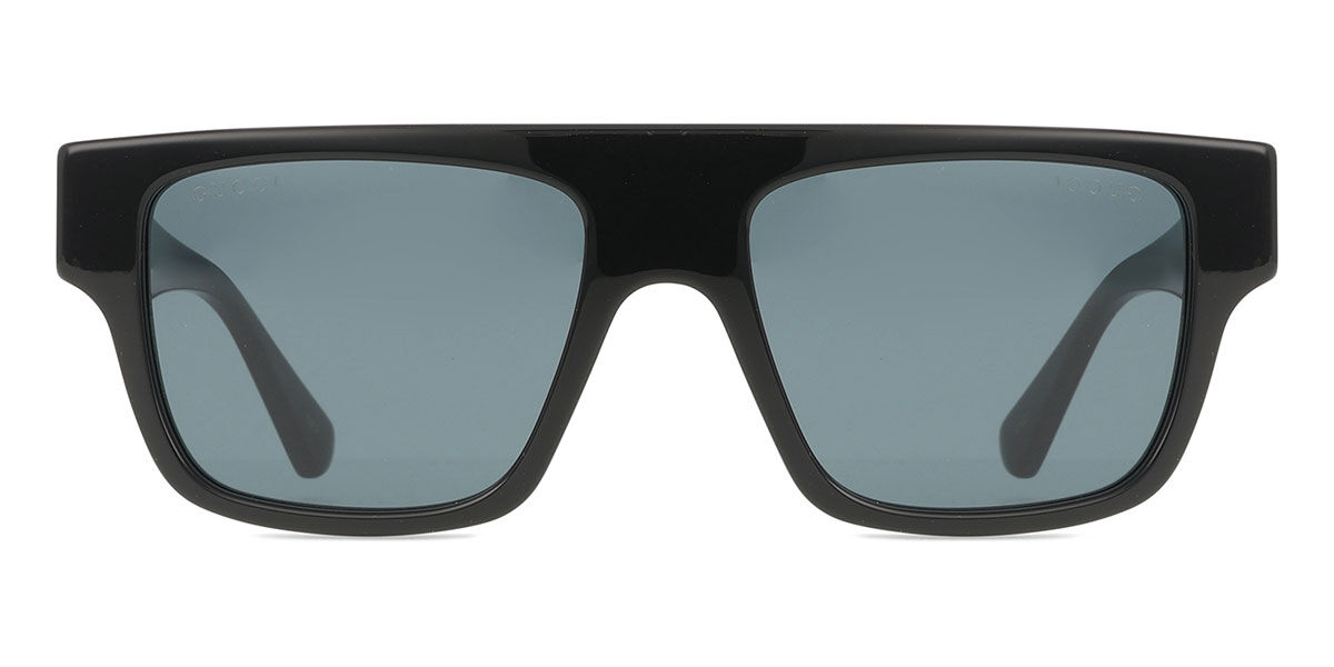 Gucci GG1960S 001, Black frame, Blue lenses