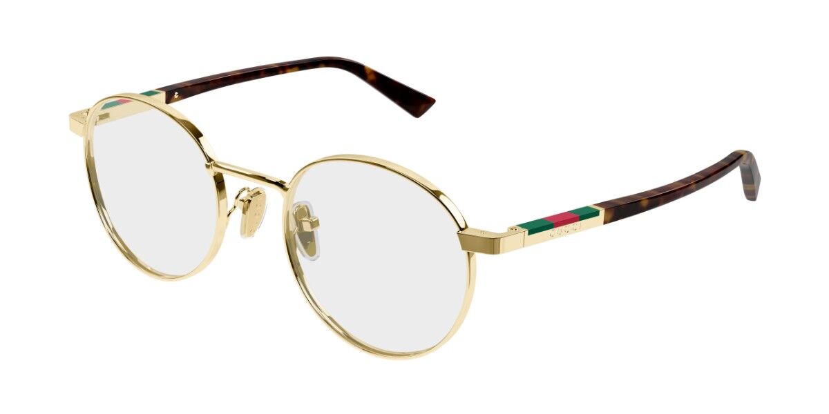 Gucci GG1966OK Asian Fit 002, Gold frame