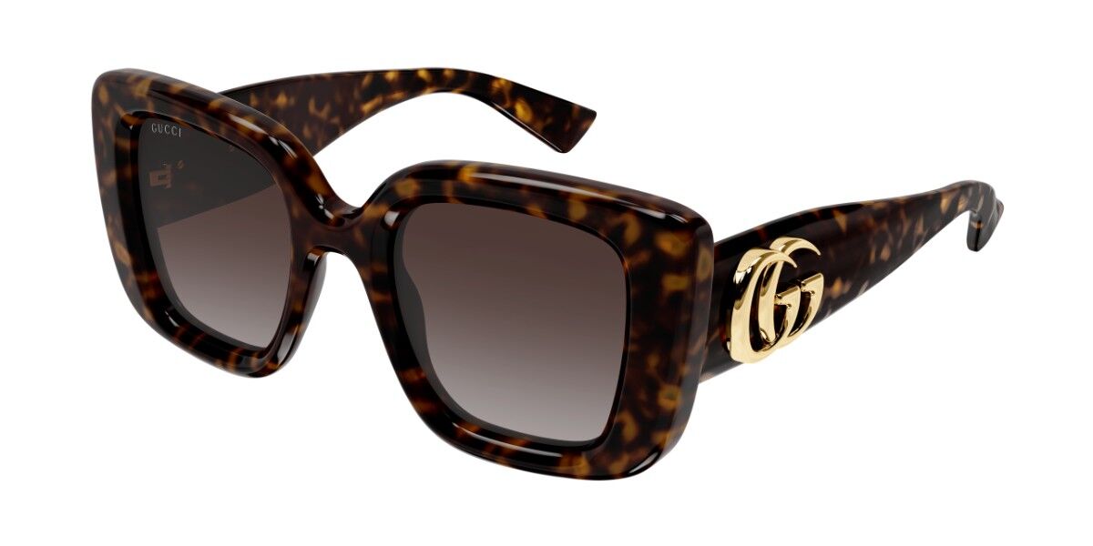 Gucci GG1975S 003, Tortoiseshell frame, Gradient Grey lenses
