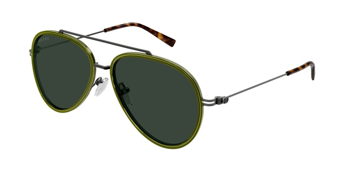 Gucci GG1981S 004, Green frame, Green lenses