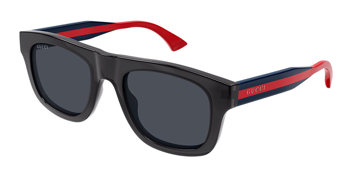 Gucci GG1991S 004, Grey frame, Blue lenses