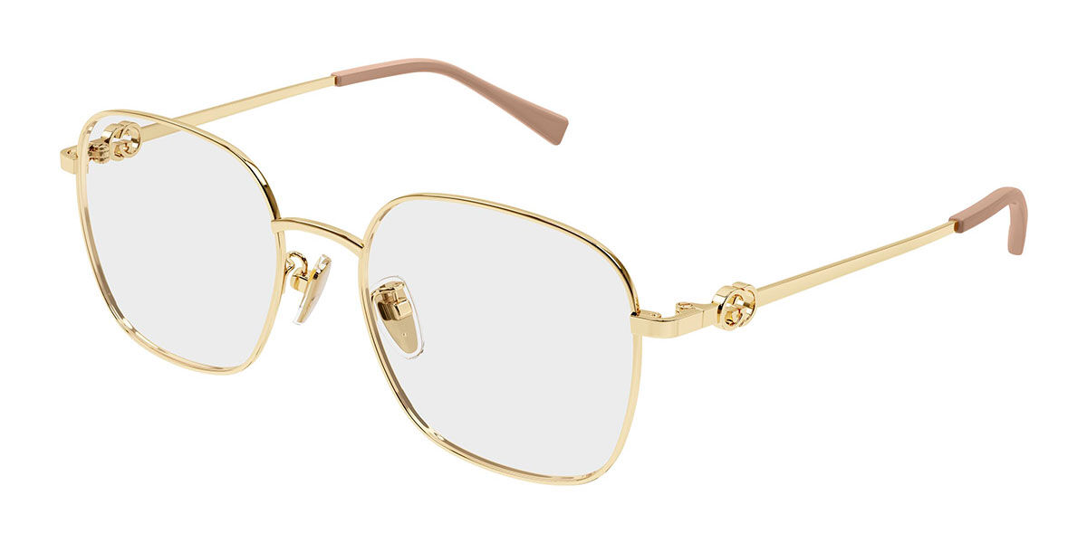 Gucci GG2006OA Asian Fit 001, Gold frame