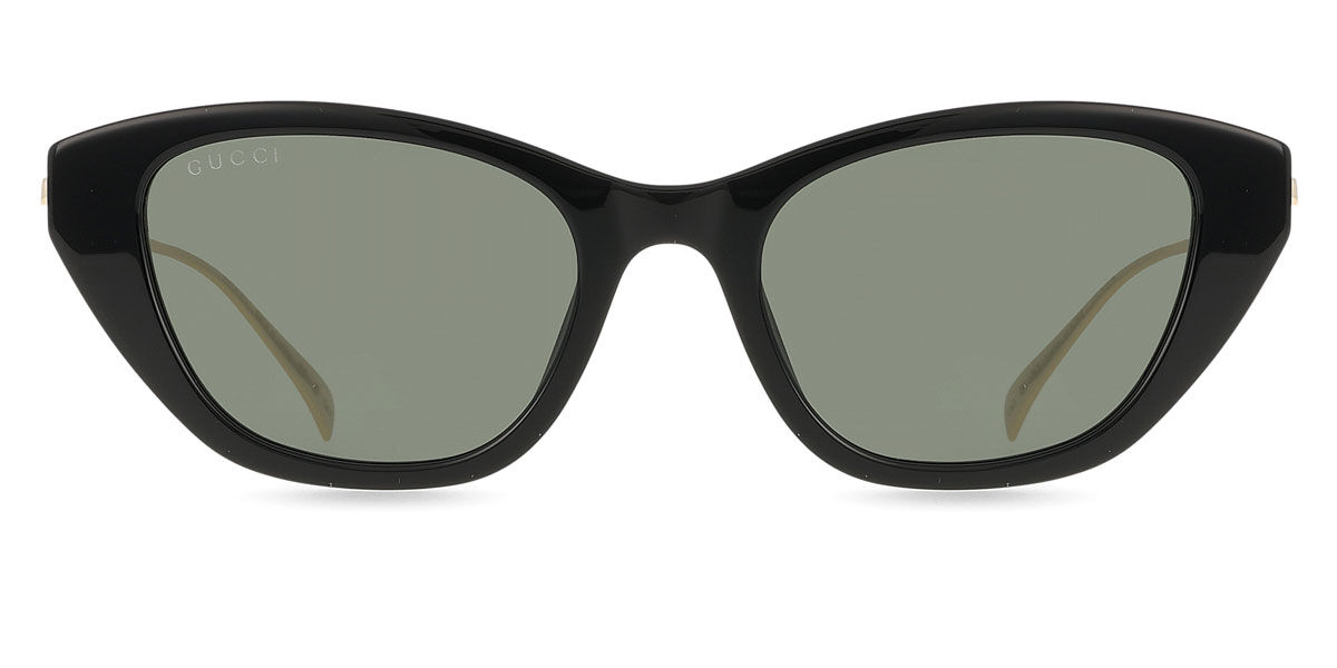 Gucci GG1968S 001, Black frame, Grey lenses