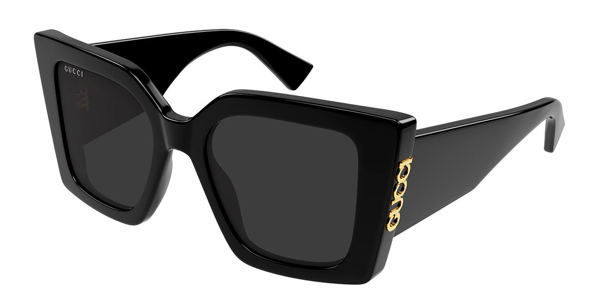 Gucci GG2039S 001, Grey lenses