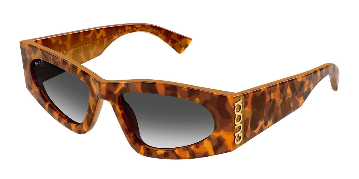Gucci GG2040S 004, Tortoiseshell frame, Gradient Grey lenses